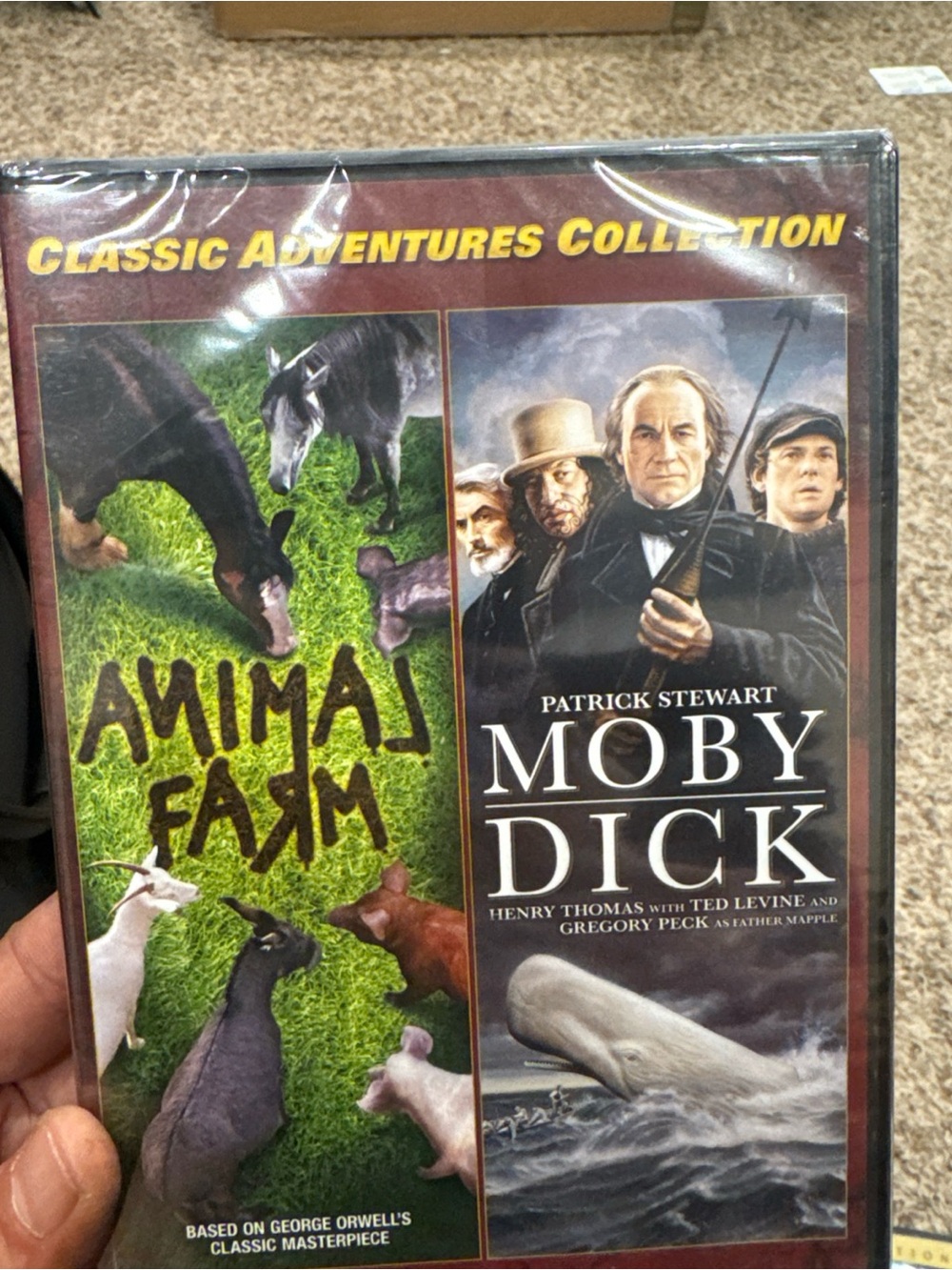 Classic Adventures Collection: Animal Farm & Moby Dick DVD
